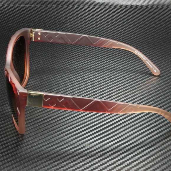 Burberry Matte Brown 56mm Sunglasses - Picture 2 of 5